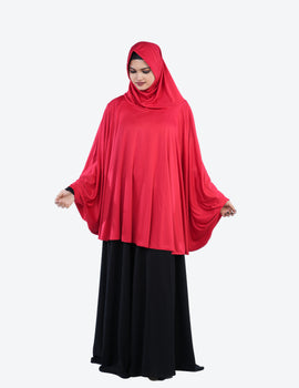 Mehar Hanna Sleeve Hijab – Elegant & Modest Full-Coverage Hijab