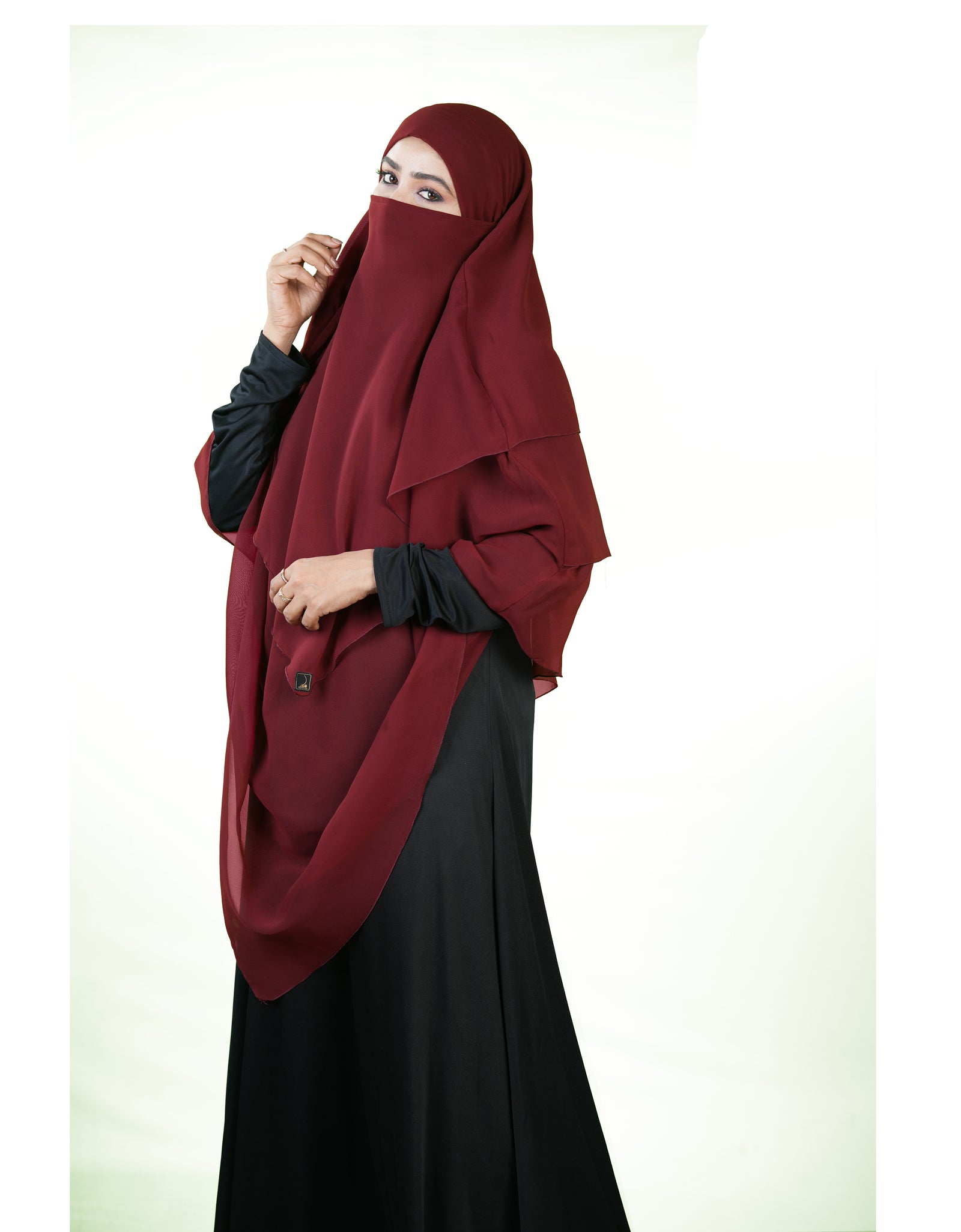 Mehar's Modest Three Layer Long Khimar