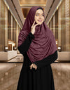 Mehar Hijab Modest Fashion Women's Frilled Design Soft feel-good Fabric Aasimah Hijab