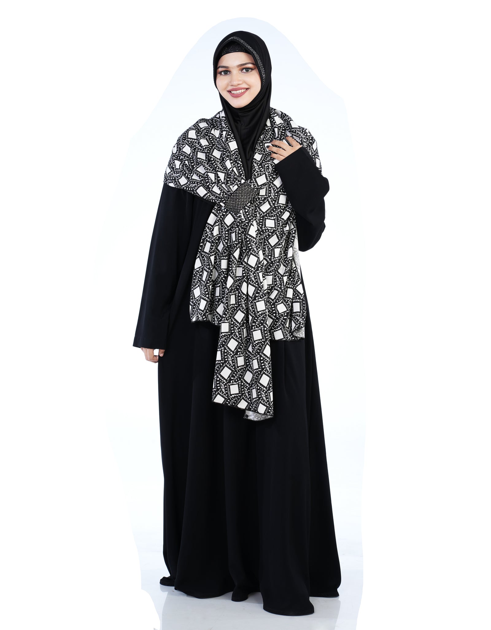 Modest Women's Stylish Ainaz Shyla hijab Free Size