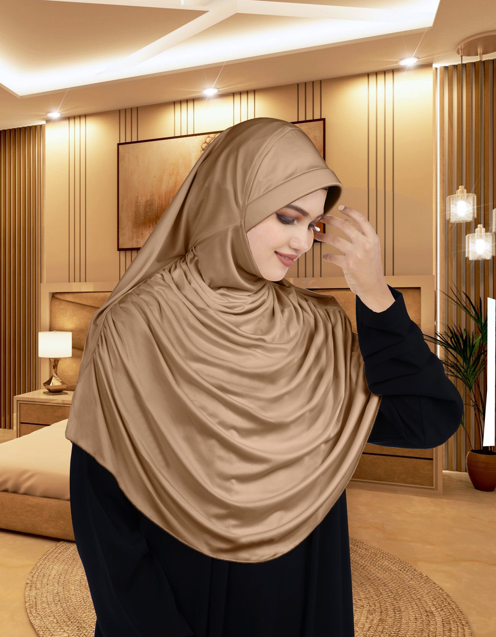 Modest Women's Designed Fleeted Stylish Feel Good Fabric FAEEZAH  HIJAB