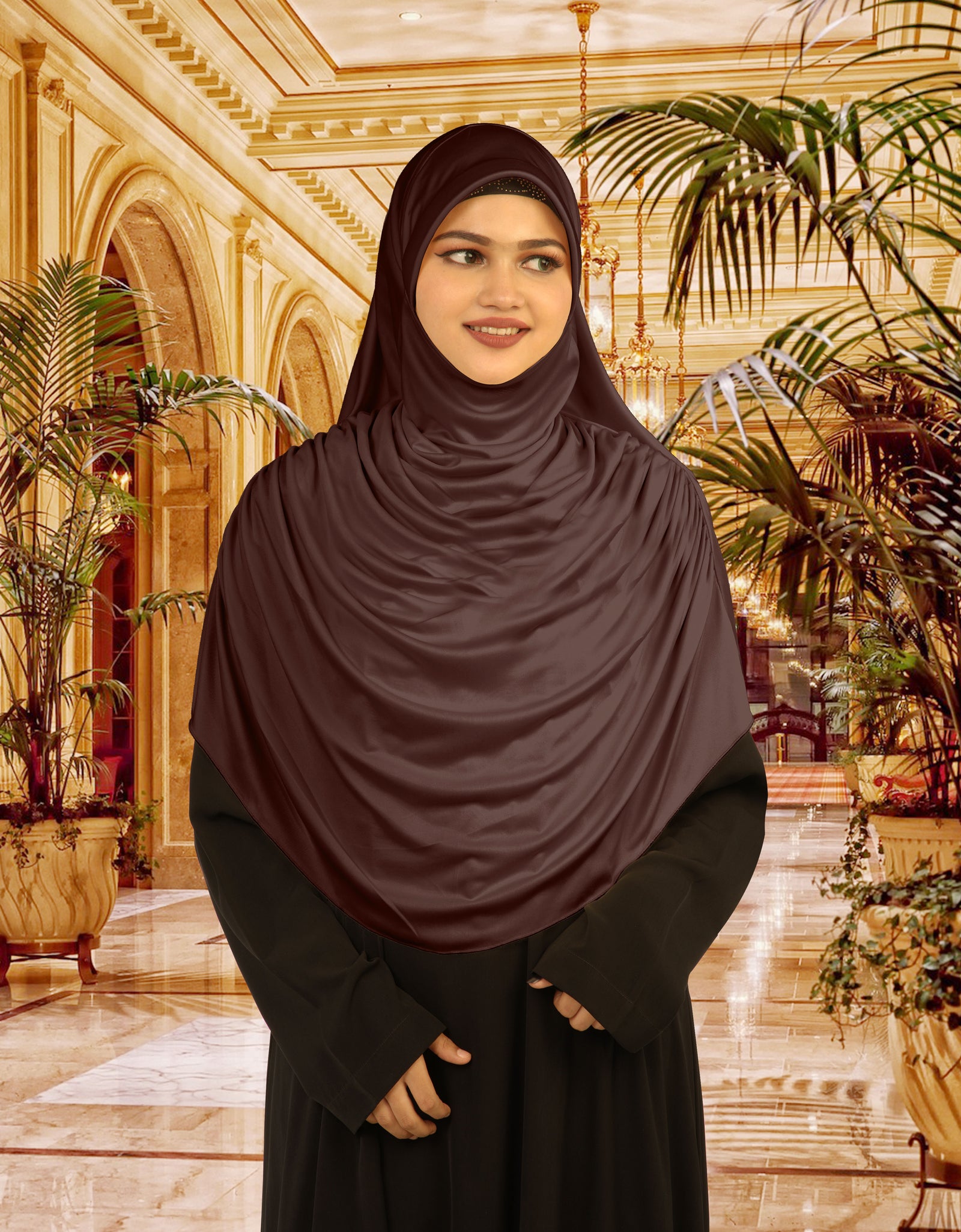 Modest Women's Designed Fleeted Stylish Feel Good Fabric FAEEZAH  HIJAB