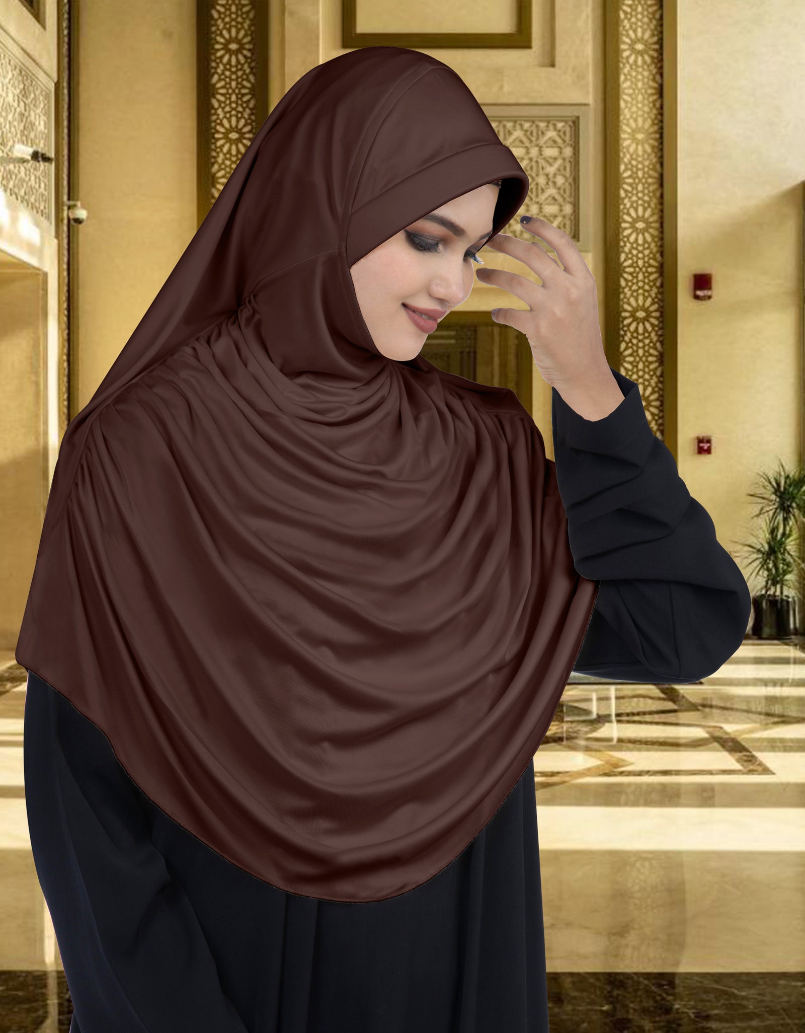 Modest Women's Designed Fleeted Stylish Feel Good Fabric FAEEZAH  HIJAB