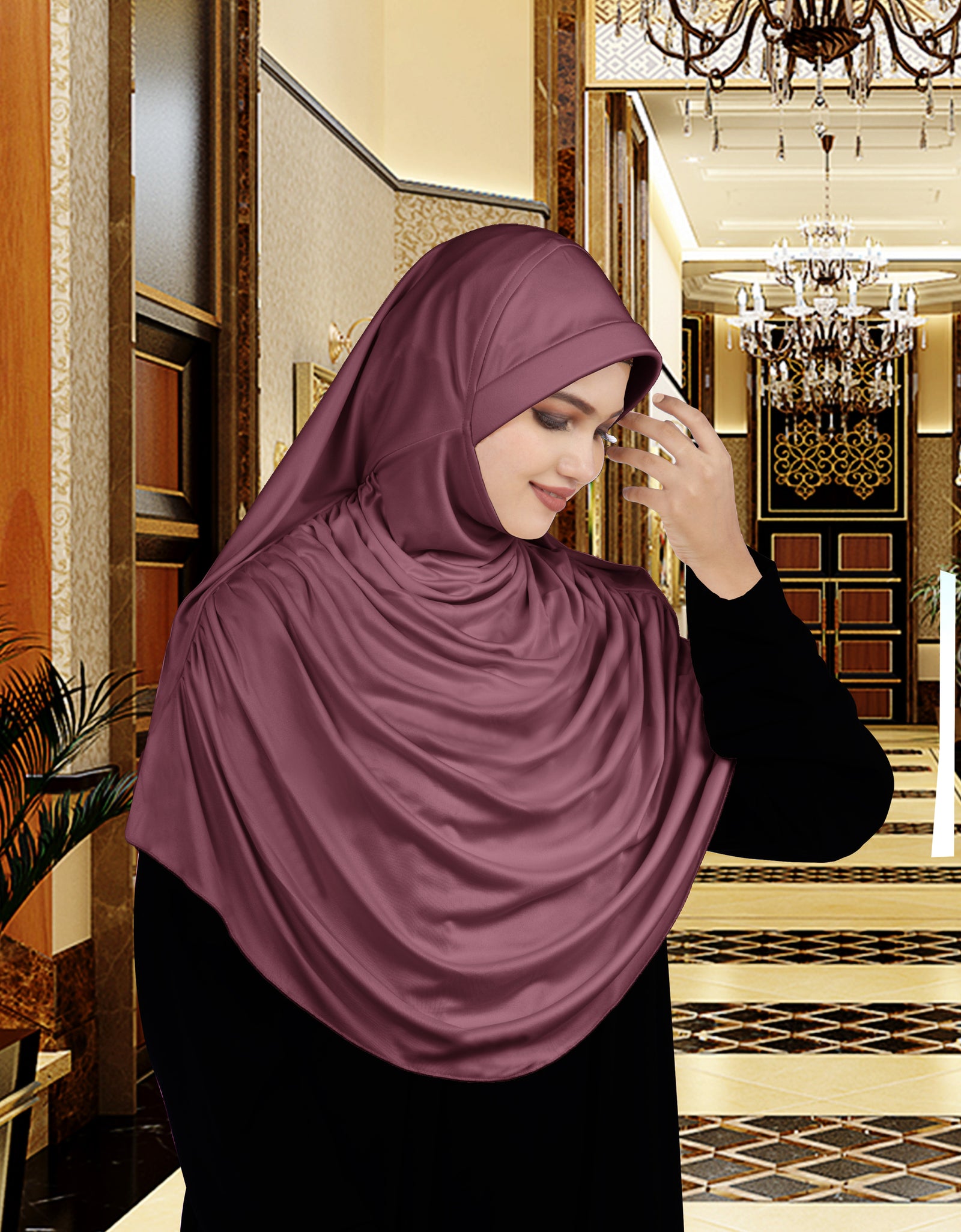 Modest Women's Designed Fleeted Stylish Feel Good Fabric FAEEZAH  HIJAB