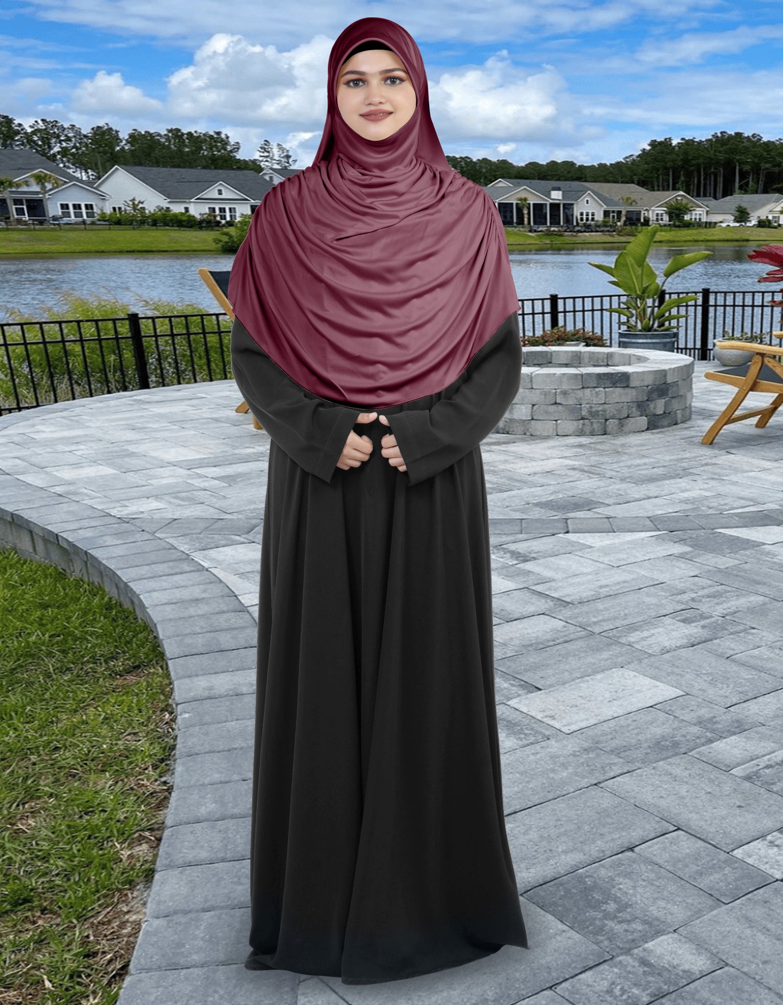 Modest Women's Designed Fleeted Stylish Feel Good Fabric FAEEZAH  HIJAB