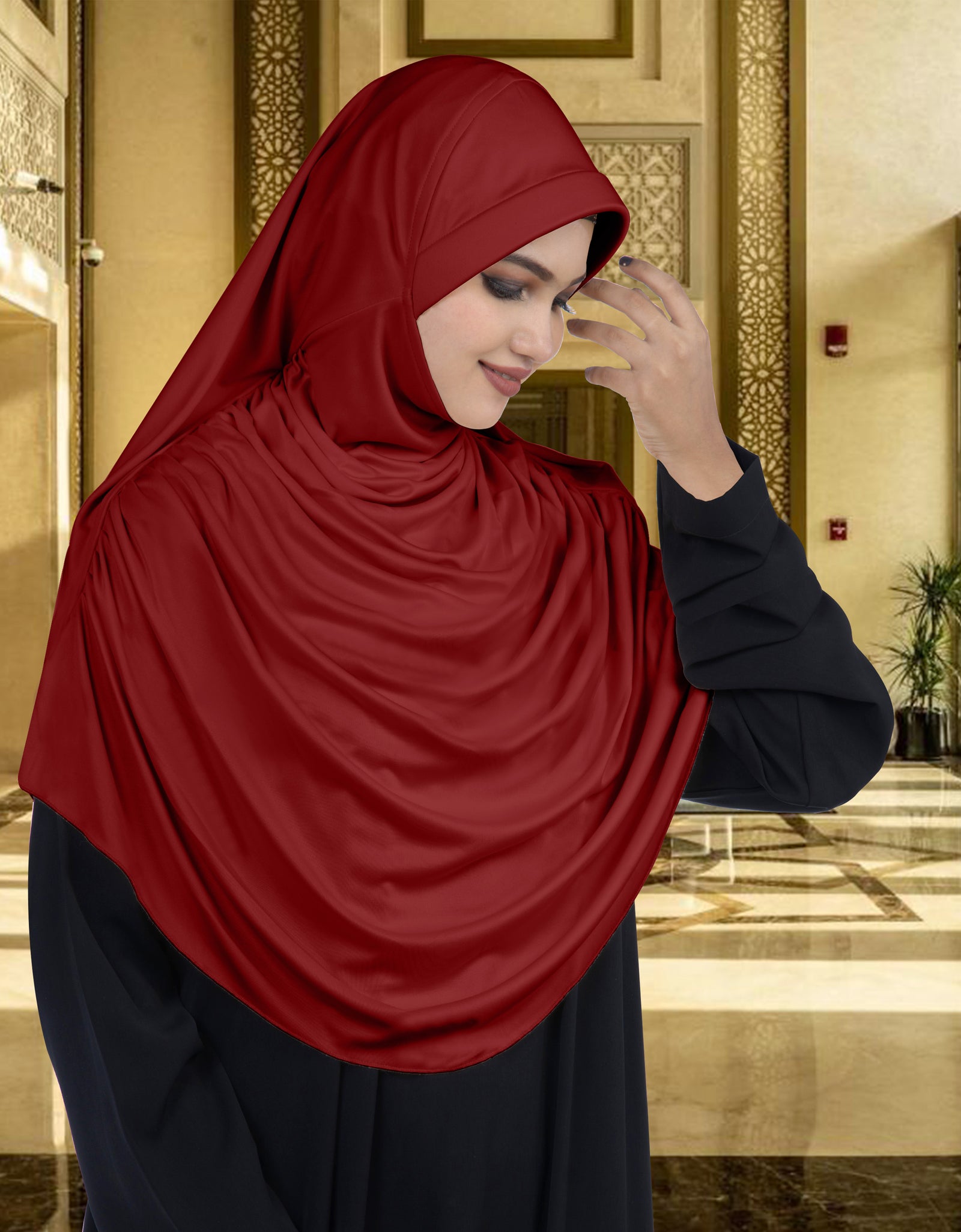 Modest Women's Designed Fleeted Stylish Feel Good Fabric FAEEZAH  HIJAB