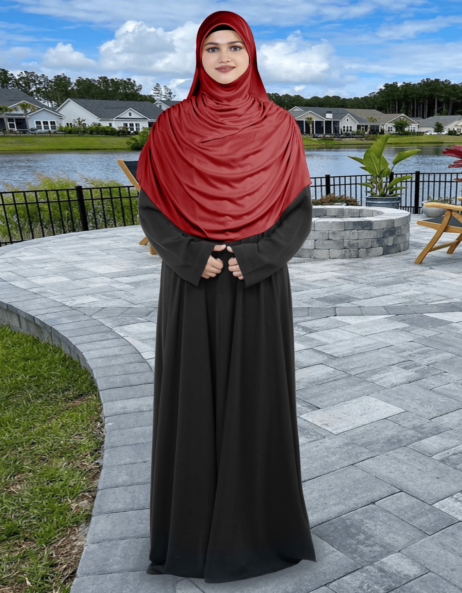 Modest Women's Designed Fleeted Stylish Feel Good Fabric FAEEZAH  HIJAB