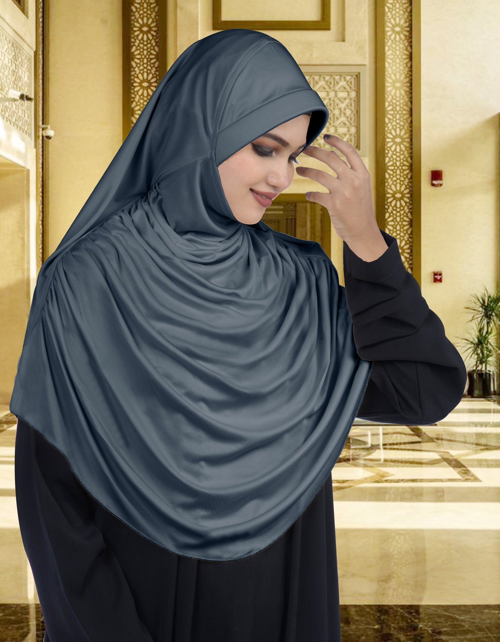 Modest Women's Designed Fleeted Stylish Feel Good Fabric FAEEZAH  HIJAB