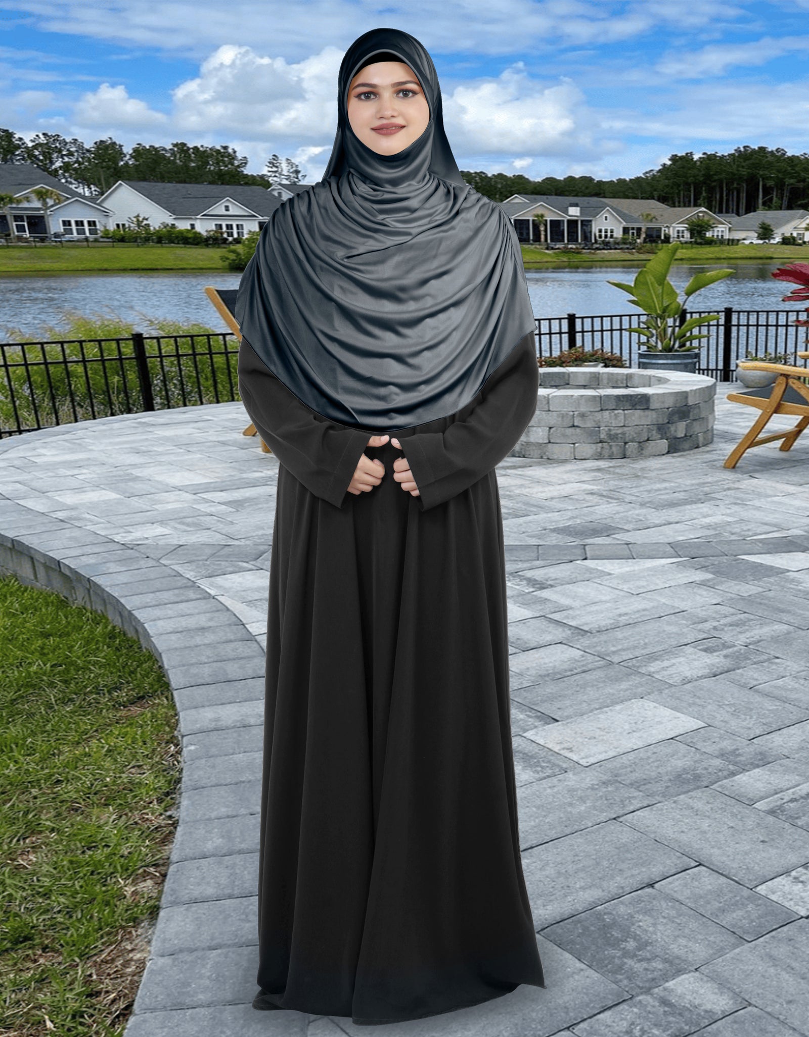 Modest Women's Designed Fleeted Stylish Feel Good Fabric FAEEZAH  HIJAB