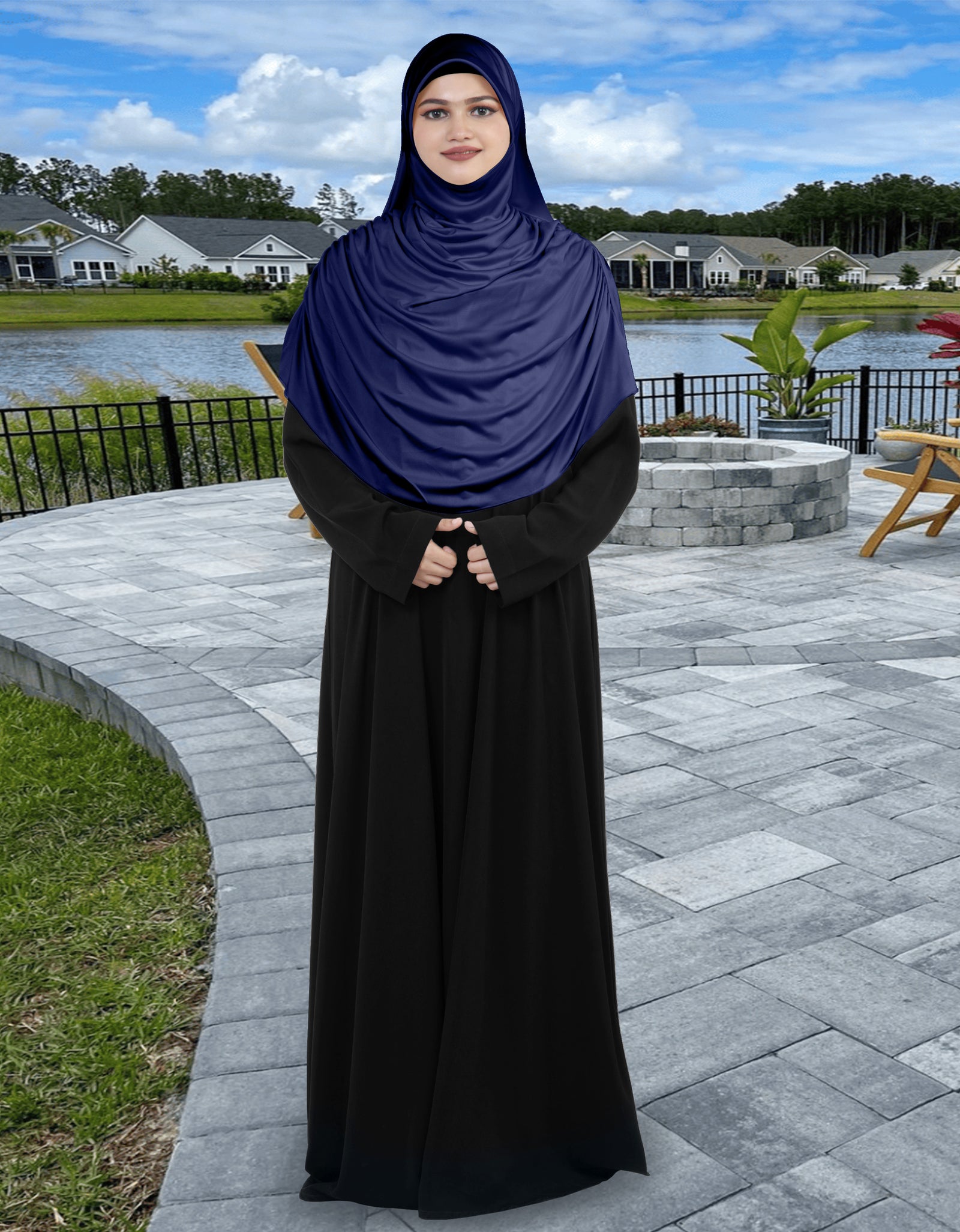 Modest Women's Designed Fleeted Stylish Feel Good Fabric FAEEZAH  HIJAB