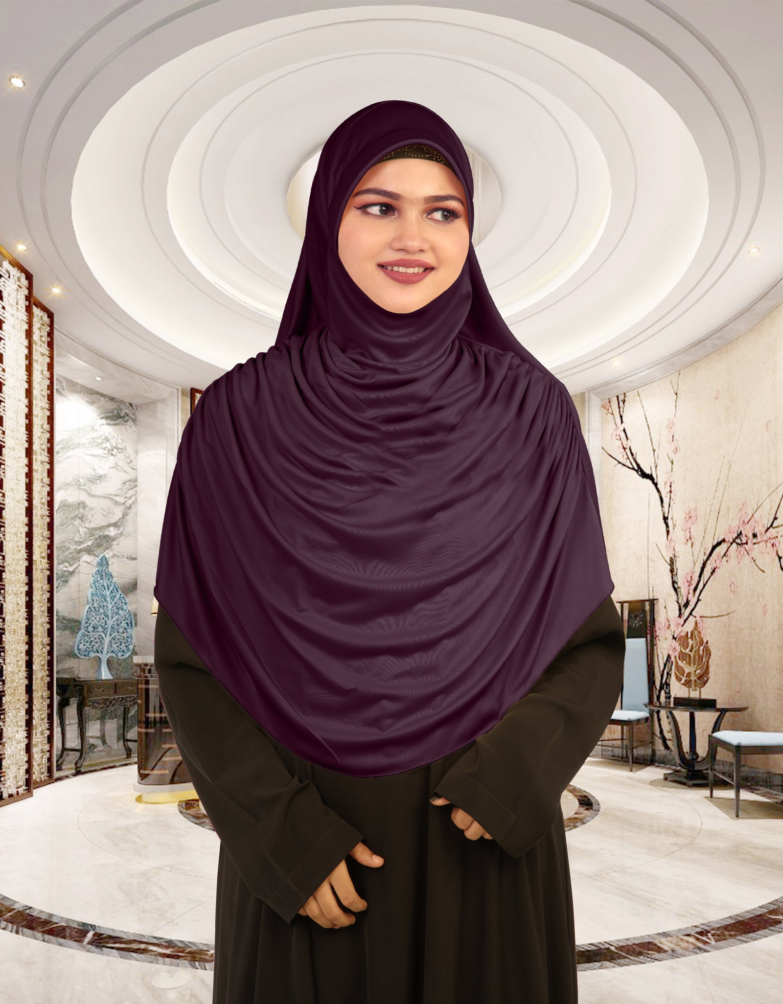 Modest Women's Designed Fleeted Stylish Feel Good Fabric FAEEZAH  HIJAB