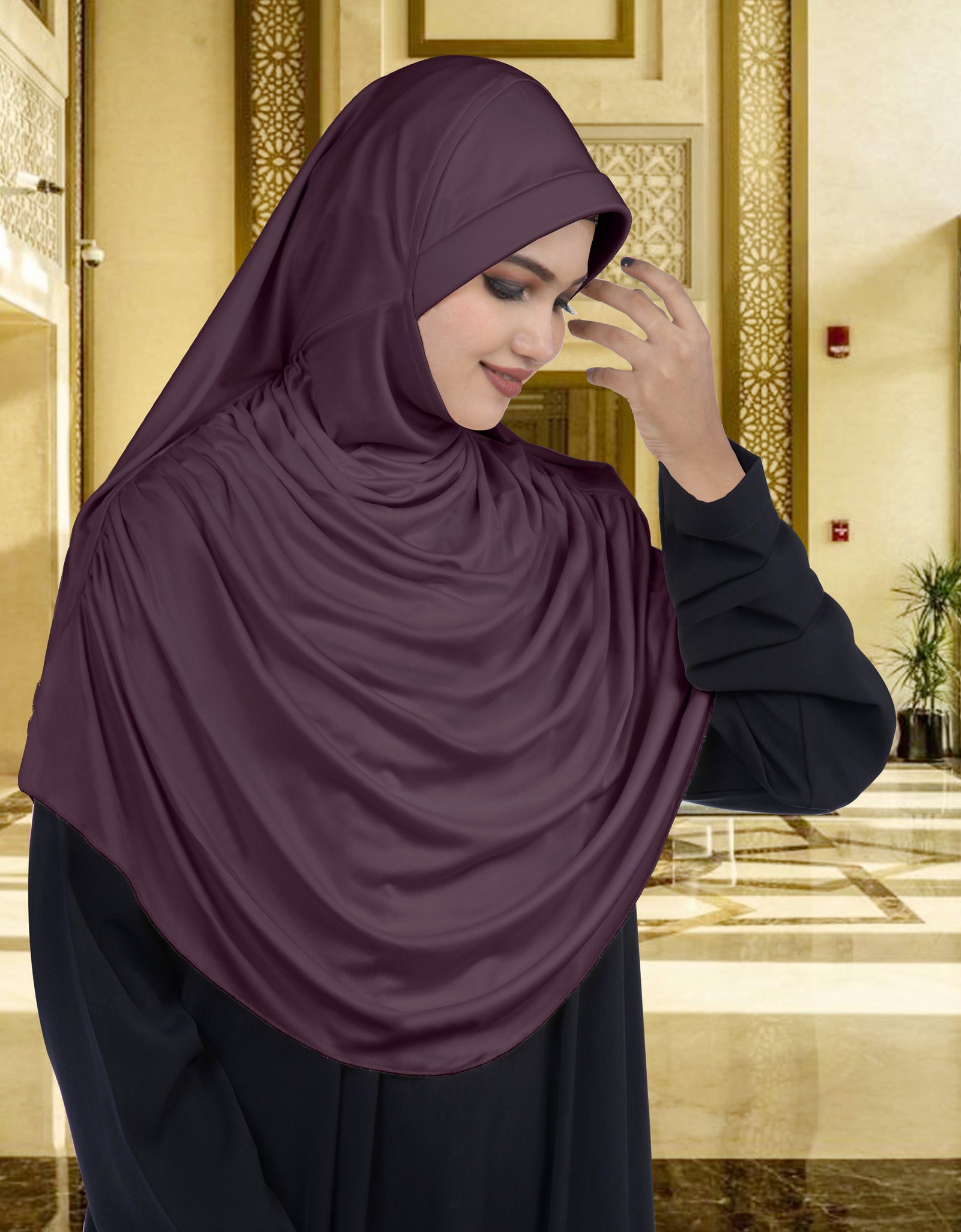 Modest Women's Designed Fleeted Stylish Feel Good Fabric FAEEZAH  HIJAB