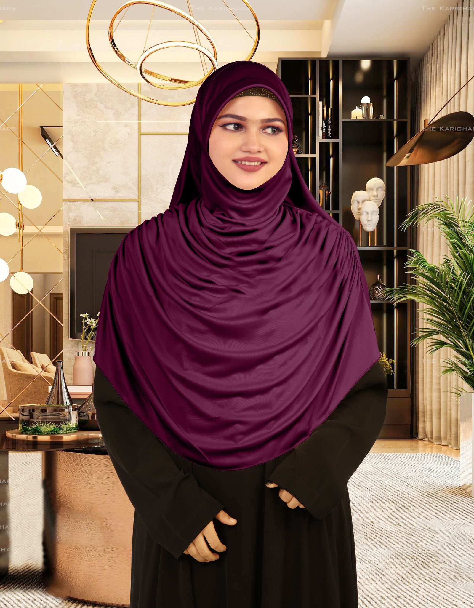 Modest Women's Designed Fleeted Stylish Feel Good Fabric FAEEZAH  HIJAB