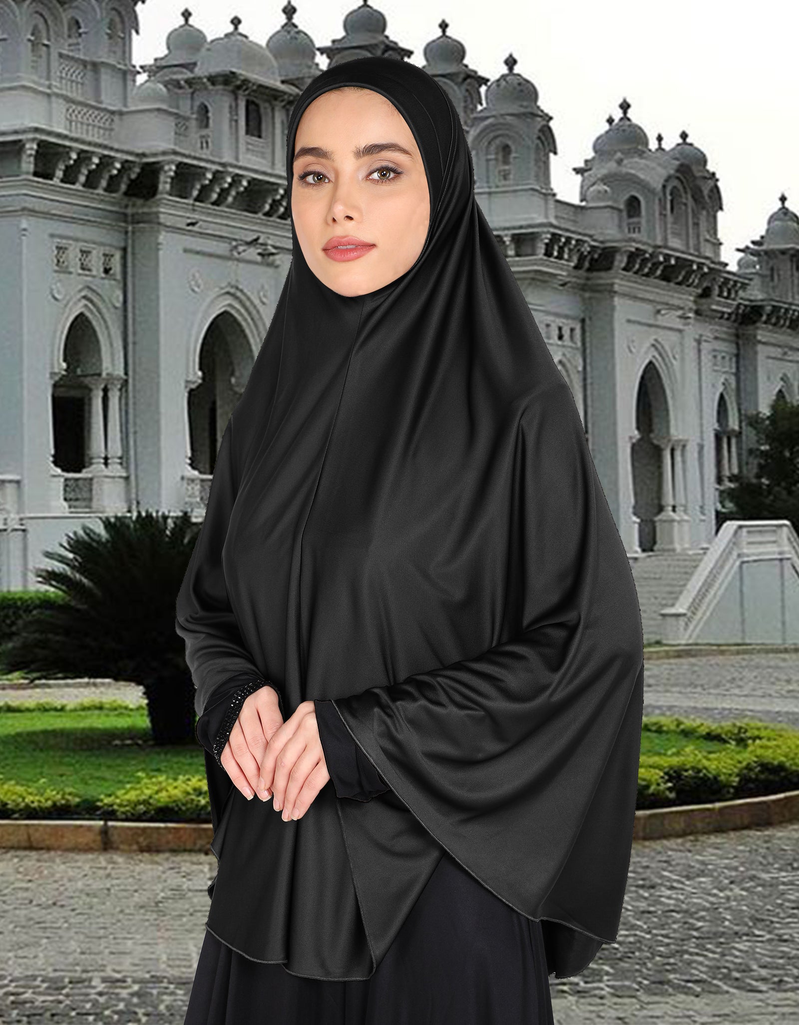 Mehar Hijab's Modest Women's Soft feel good fabric Regular Plain Ma-ale Hijab