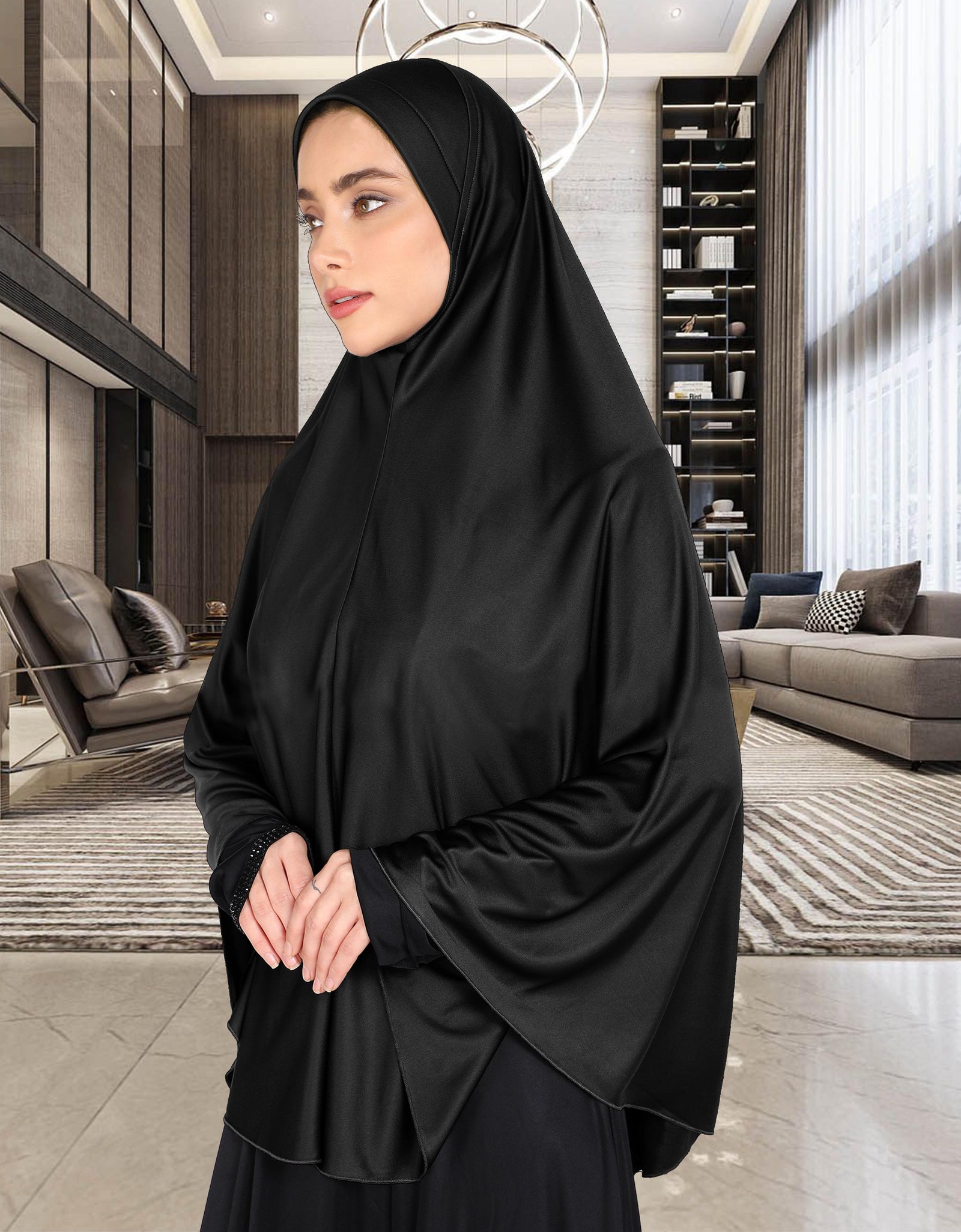 Mehar Hijab's Modest Women's Soft feel good fabric Regular Plain Ma-ale Hijab