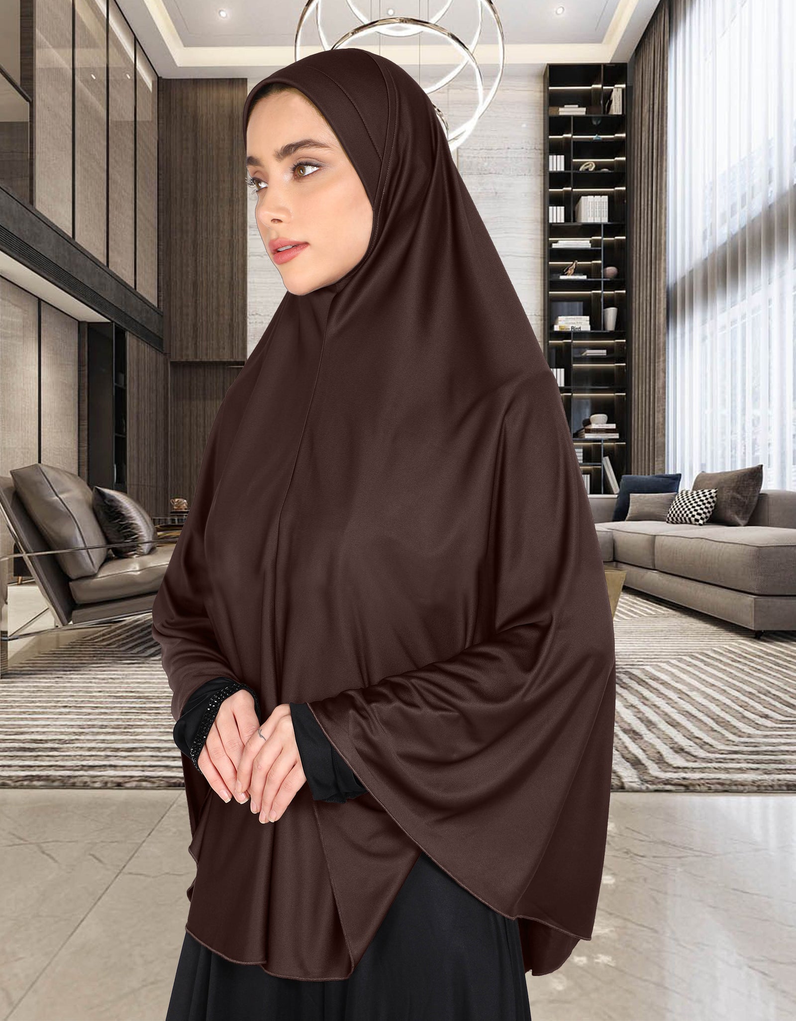 Mehar Hijab's Modest Women's Soft feel good fabric Regular Plain Ma-ale Hijab