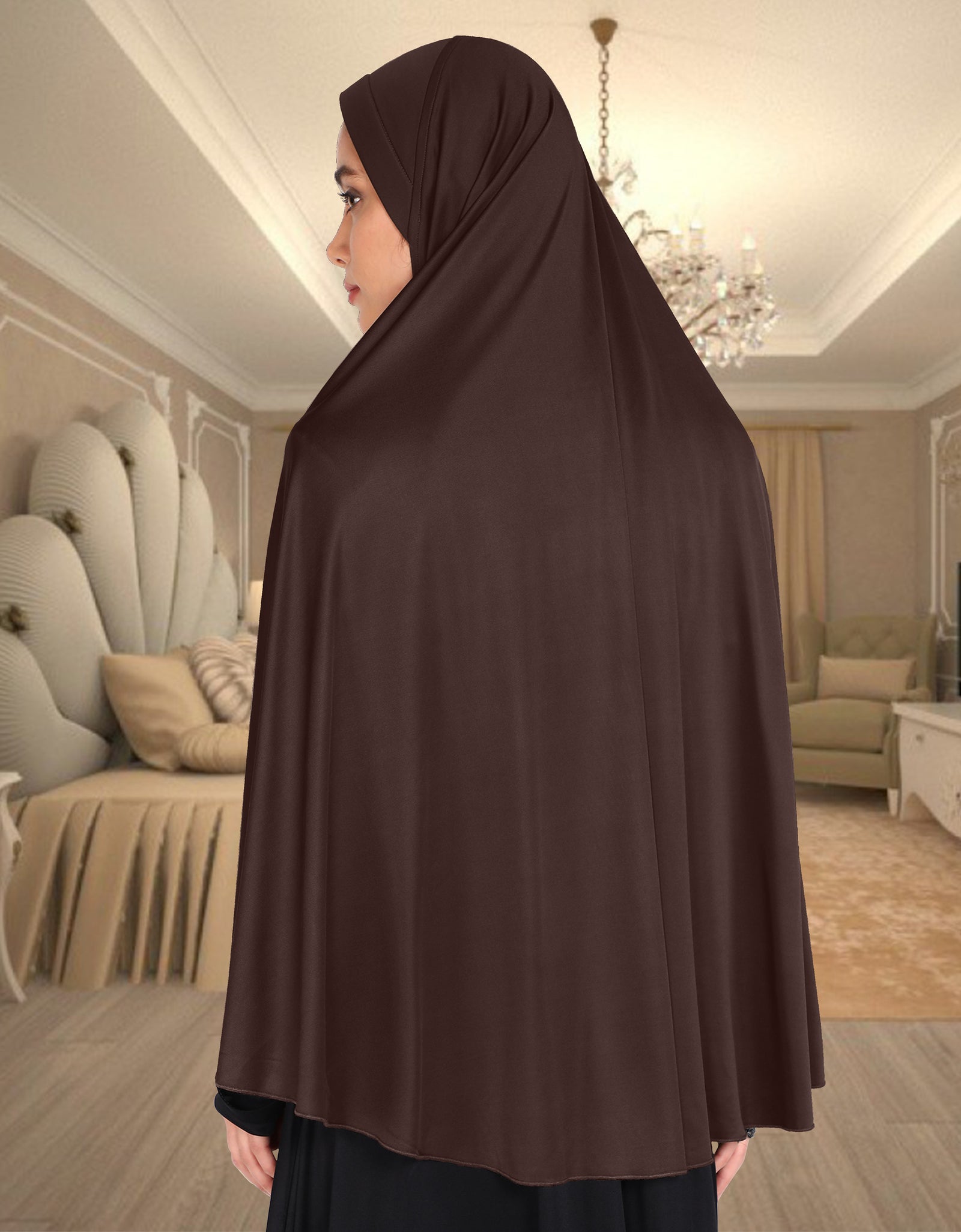 Mehar Hijab's Modest Women's Soft feel good fabric Regular Plain Ma-ale Hijab