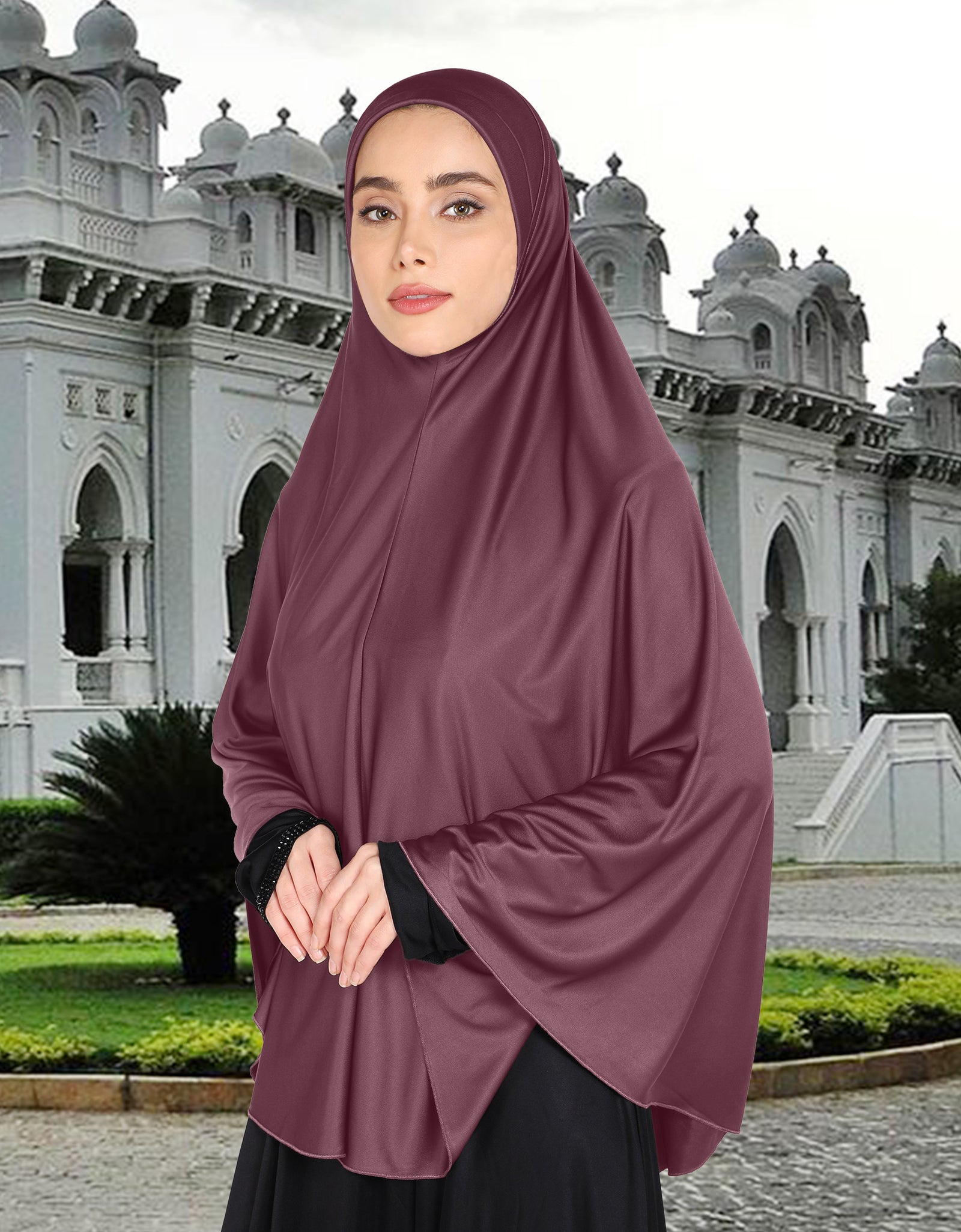 Mehar Hijab's Modest Women's Soft feel good fabric Regular Plain Ma-ale Hijab
