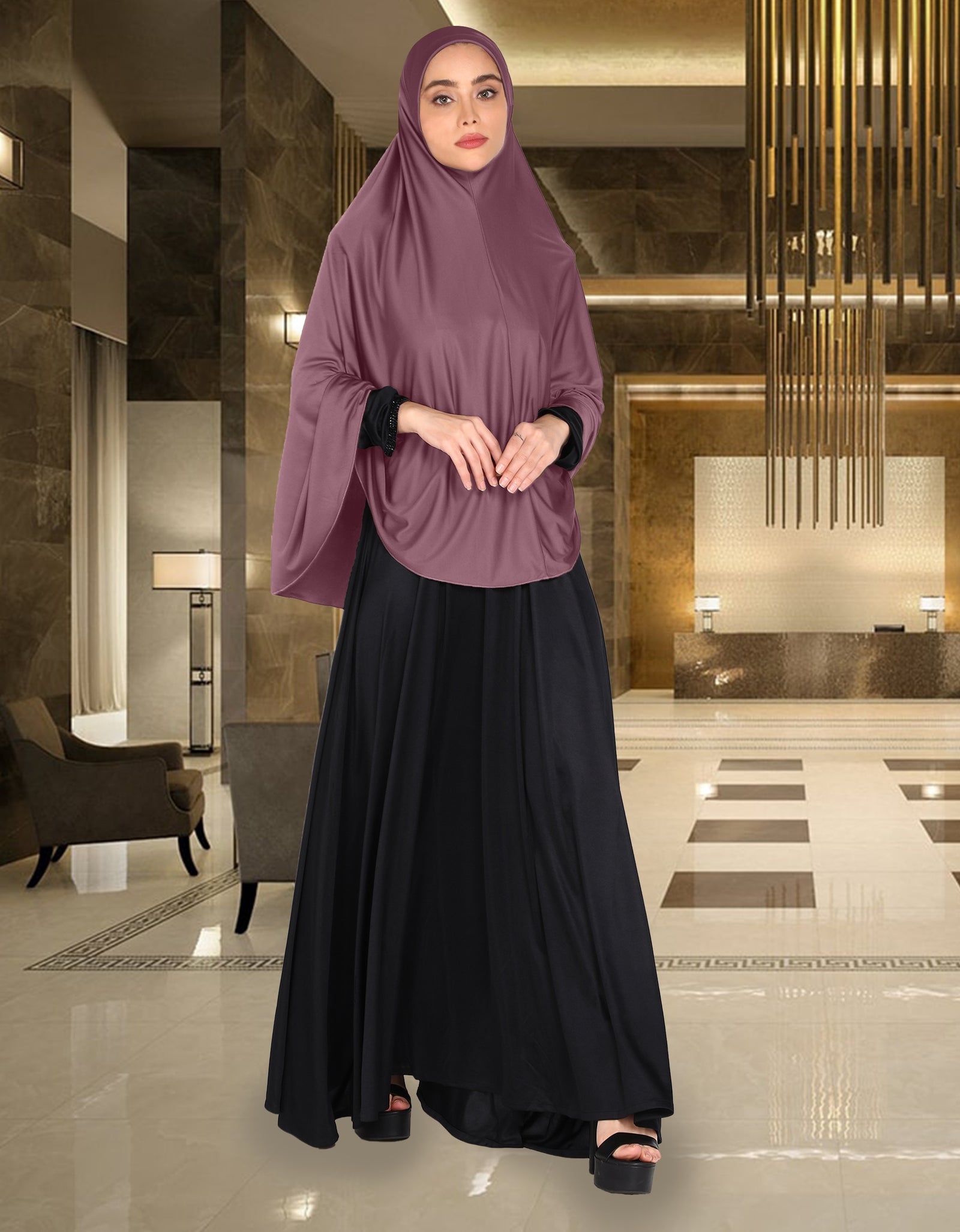Mehar Hijab's Modest Women's Soft feel good fabric Regular Plain Ma-ale Hijab