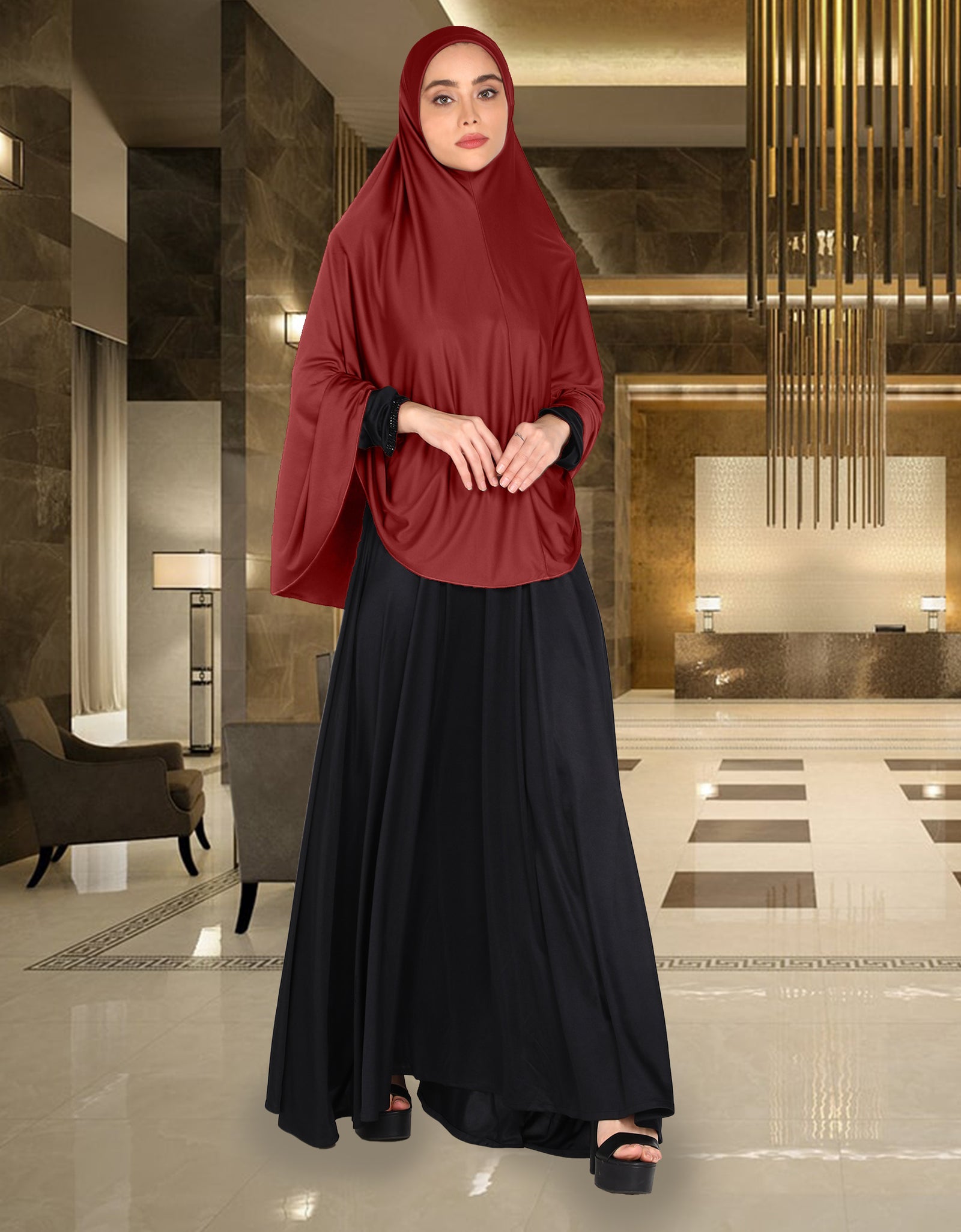 Mehar Hijab's Modest Women's Soft feel good fabric Regular Plain Ma-ale Hijab