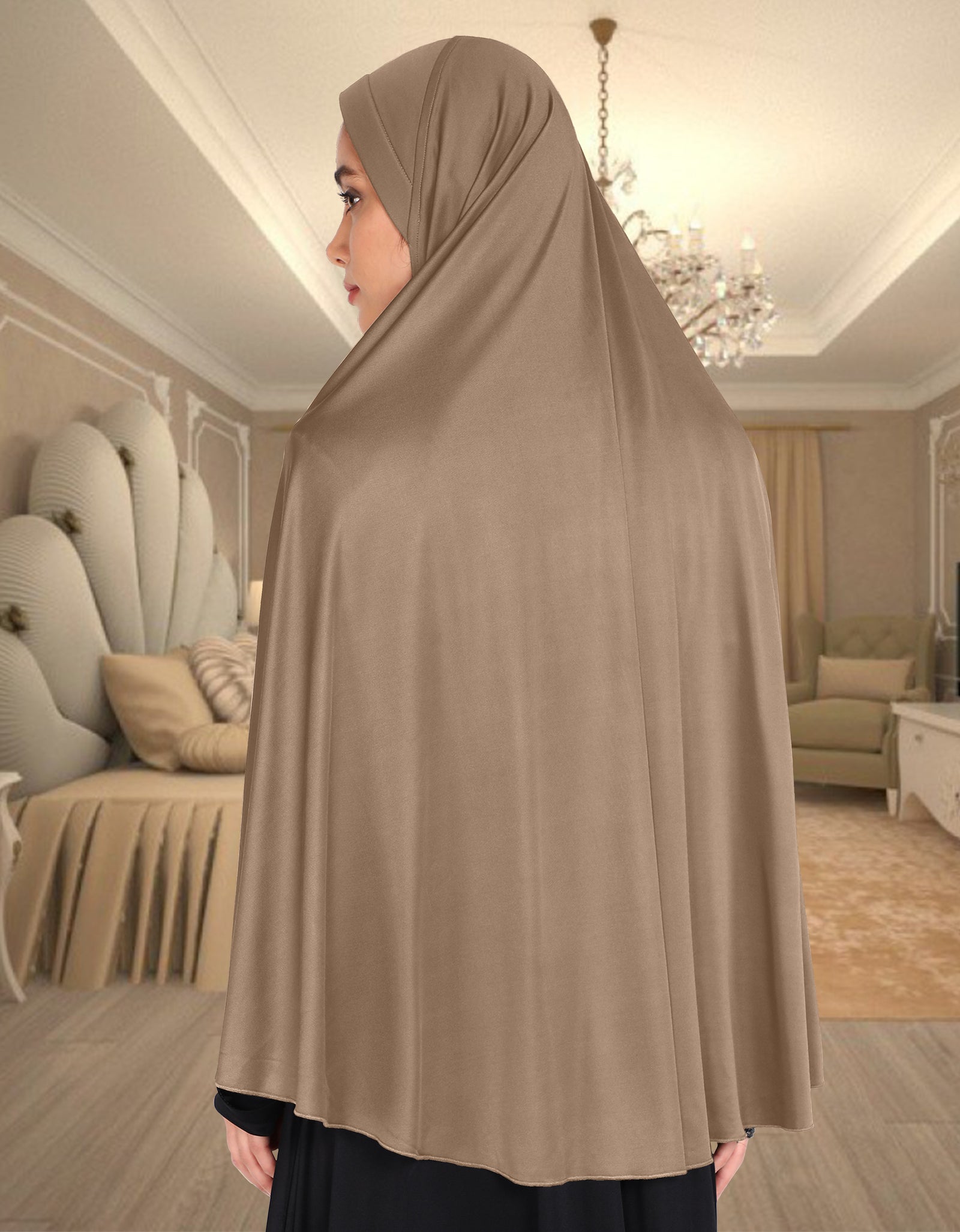Mehar Hijab's Modest Women's Soft feel good fabric Regular Plain Ma-ale Hijab