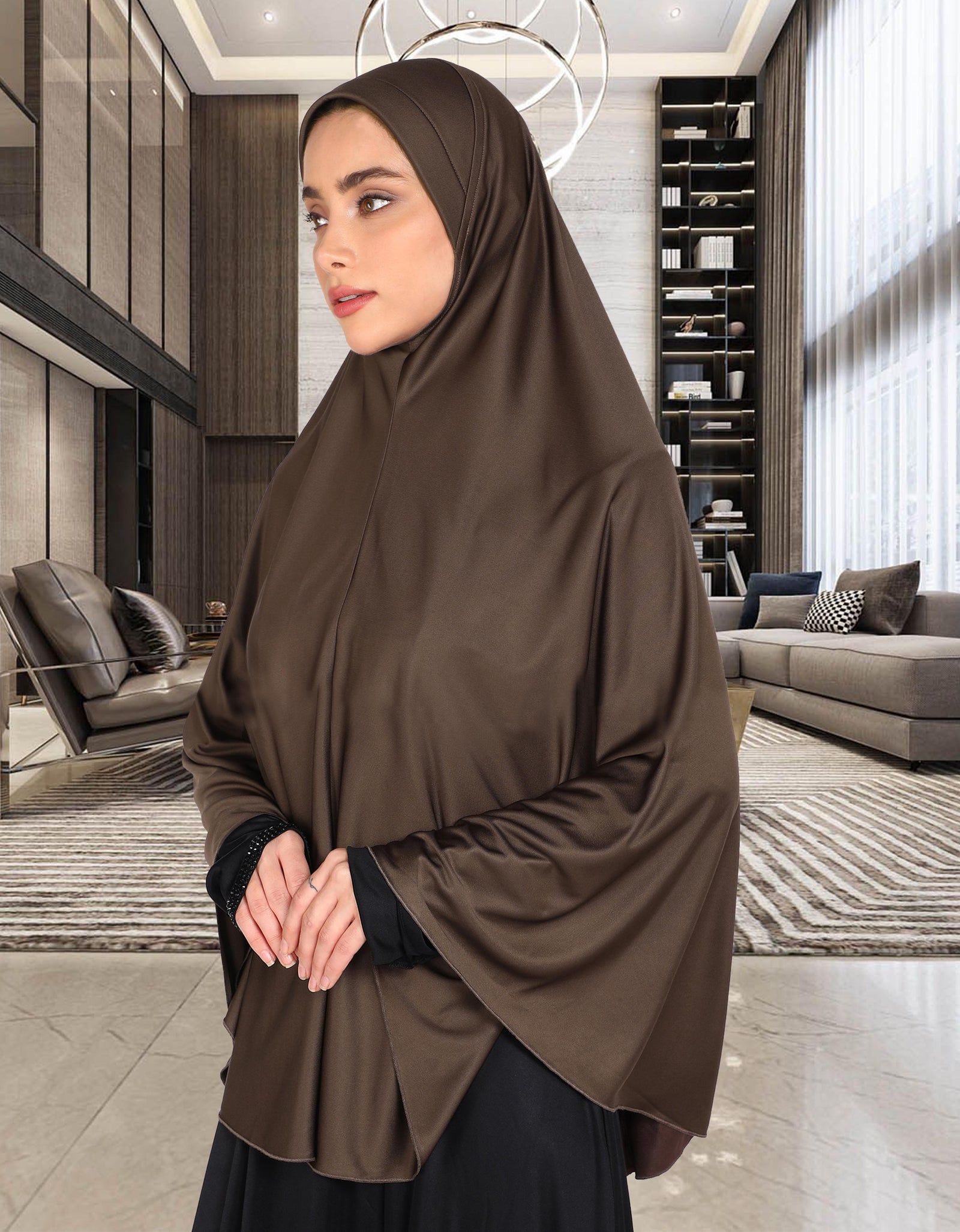 Mehar Hijab's Modest Women's Soft feel good fabric Regular Plain Ma-ale Hijab