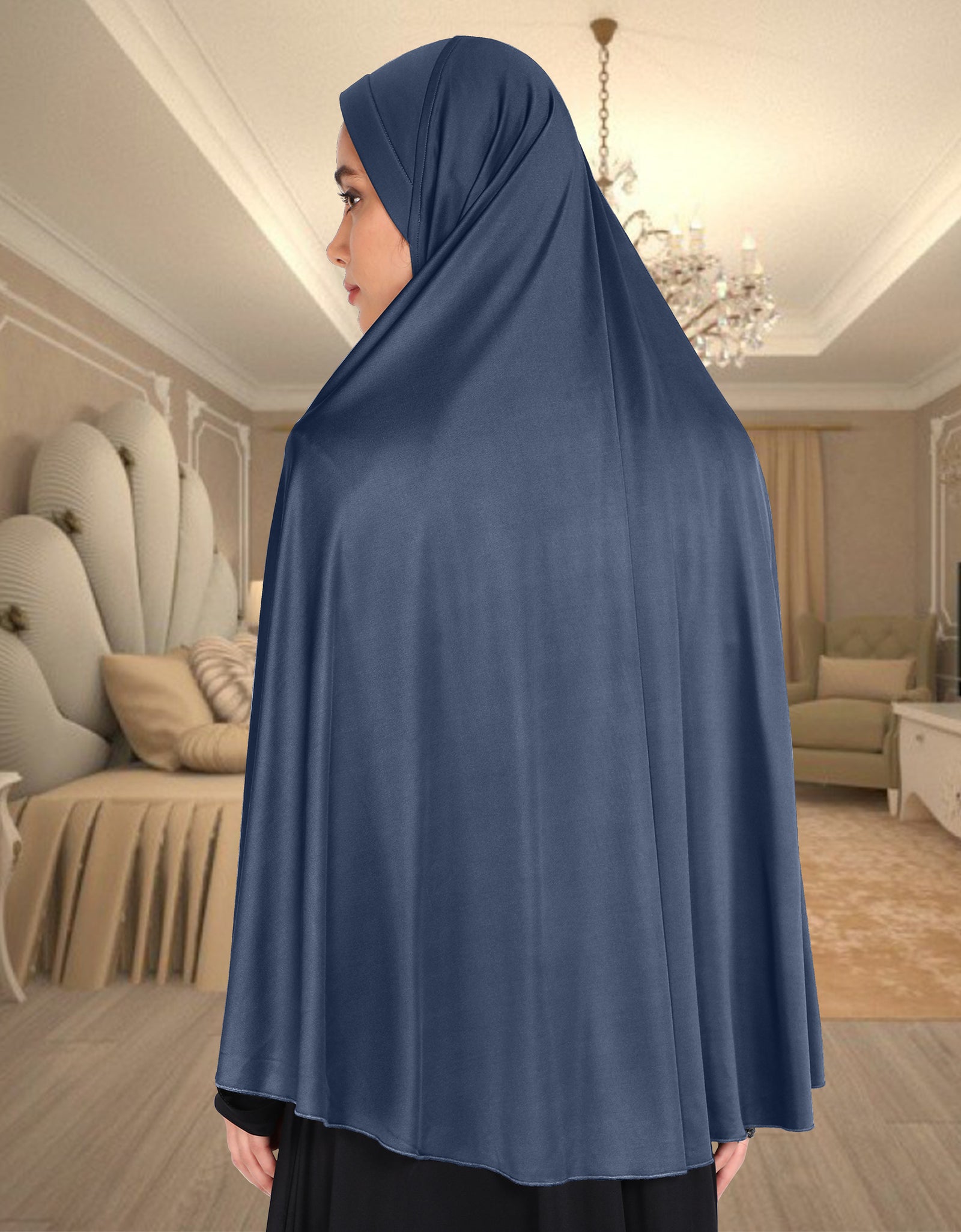 Mehar Hijab's Modest Women's Soft feel good fabric Regular Plain Ma-ale Hijab