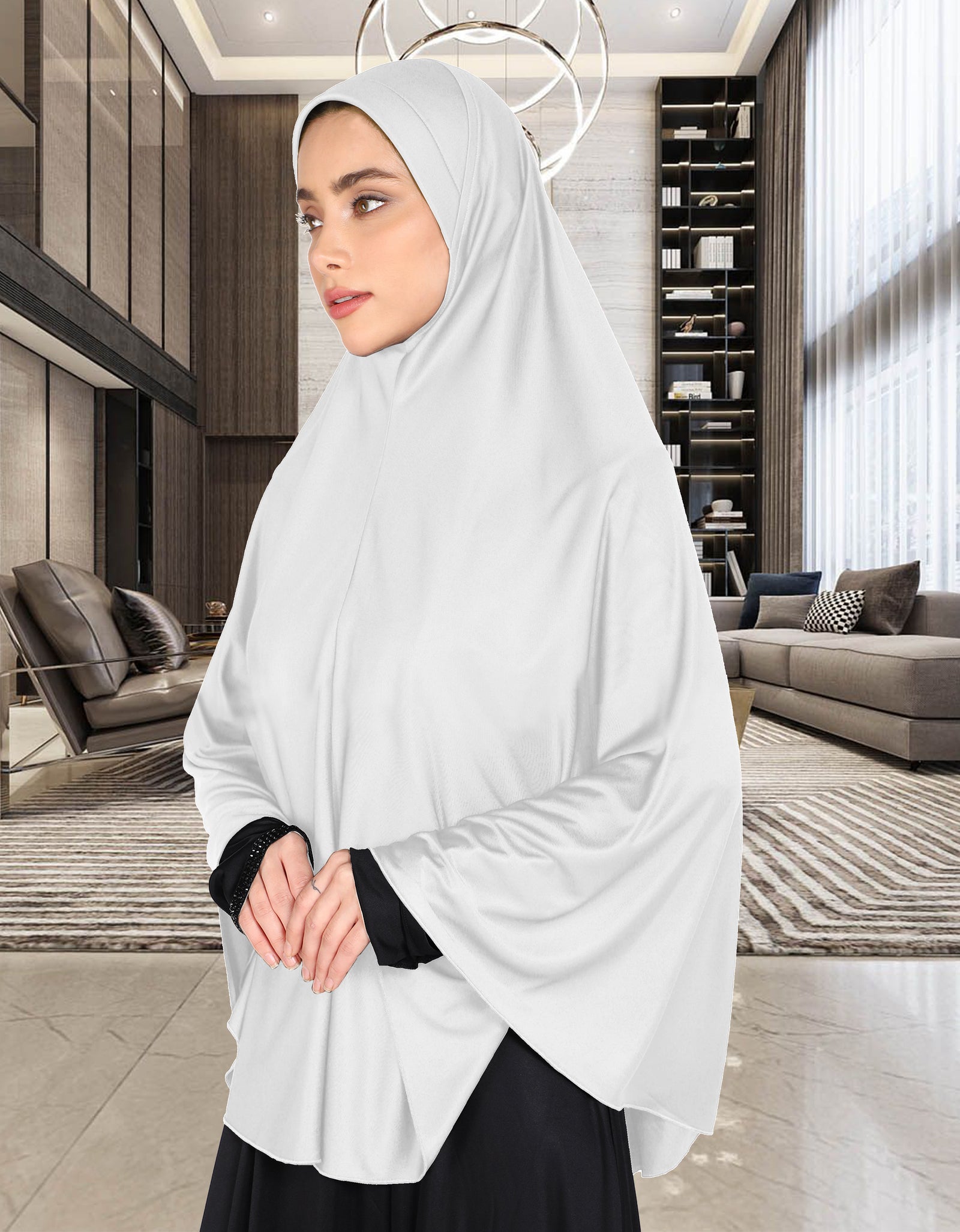 Mehar Hijab's Modest Women's Soft feel good fabric Regular Plain Ma-ale Hijab
