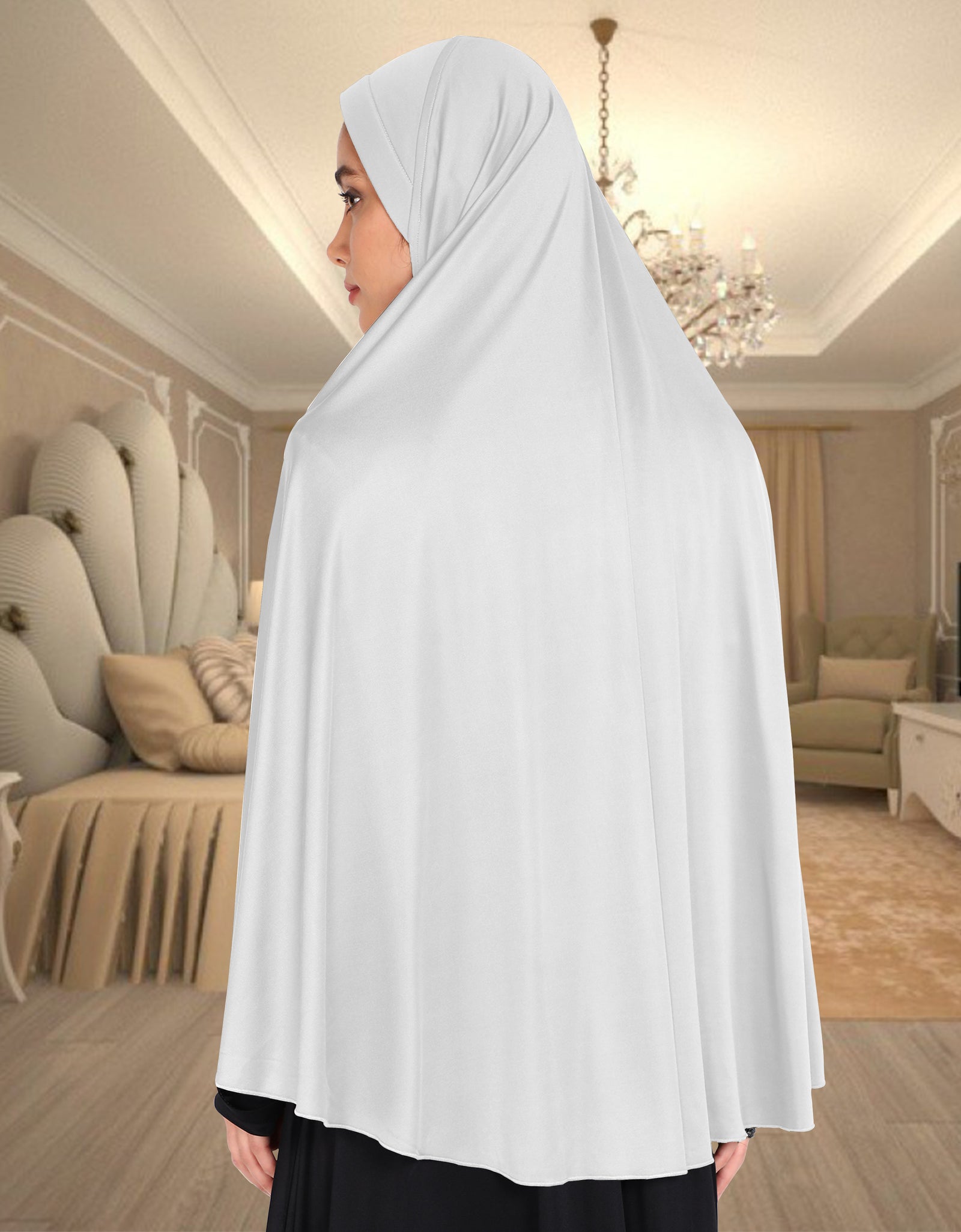 Mehar Hijab's Modest Women's Soft feel good fabric Regular Plain Ma-ale Hijab