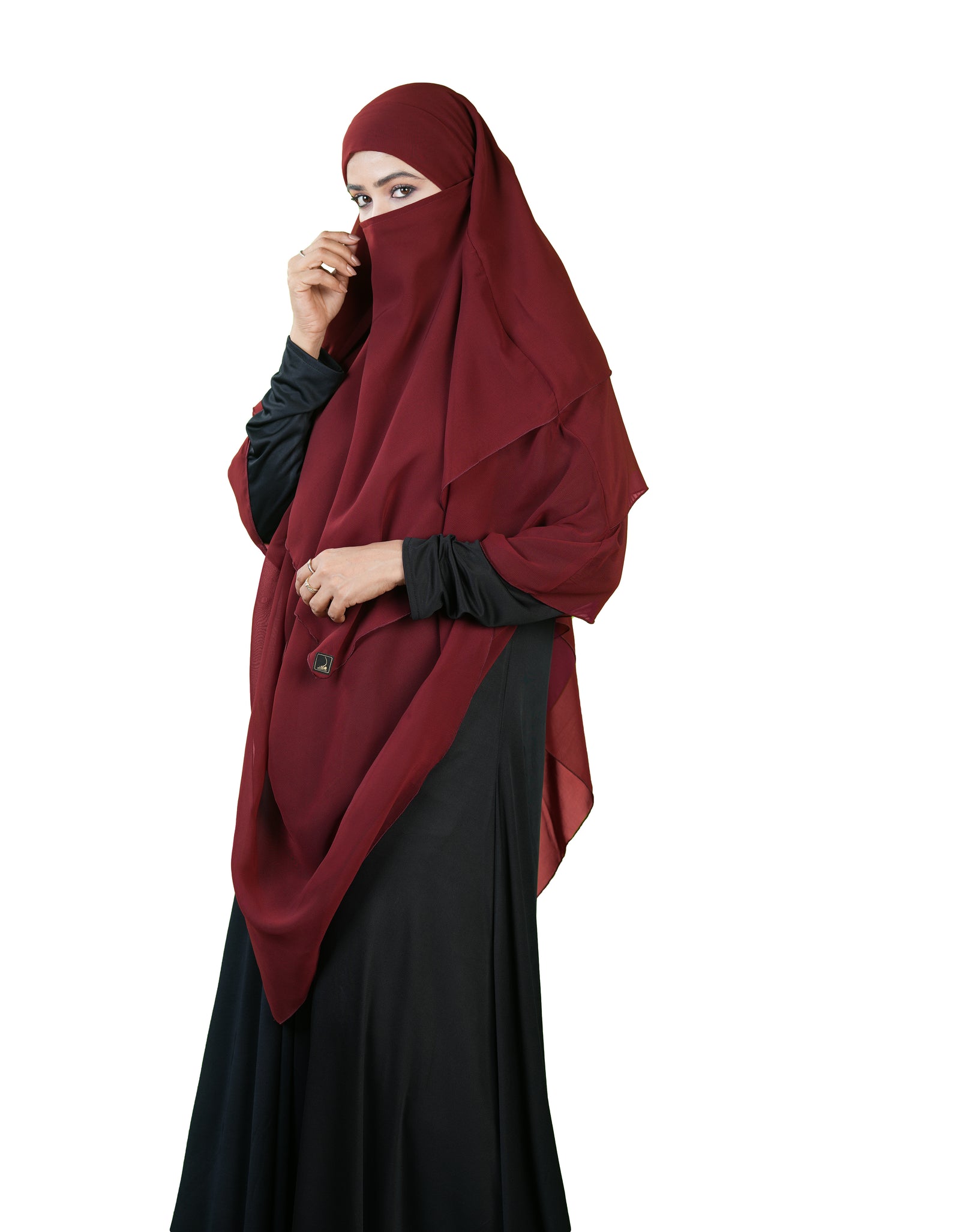 Mehar's Modest Three Layer Long Khimar