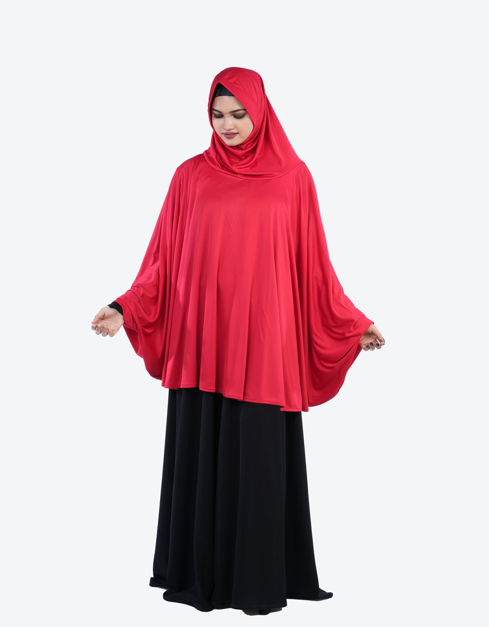 Mehar Hanna Sleeve Hijab – Elegant & Modest Full-Coverage Hijab