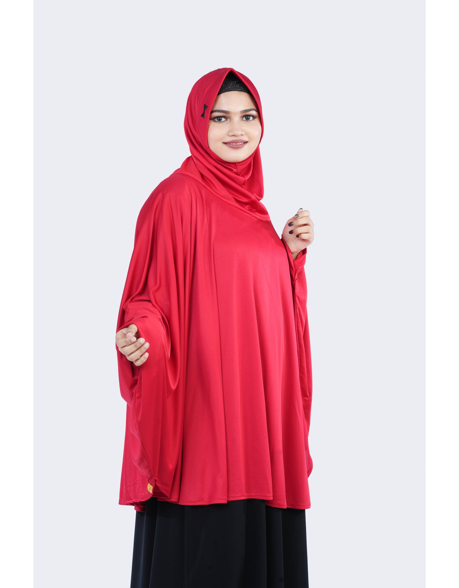 Mehar Hanna Sleeve Hijab – Elegant & Modest Full-Coverage Hijab