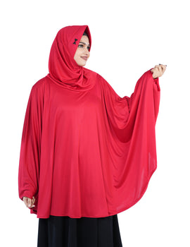 Mehar Hanna Sleeve Hijab – Elegant & Modest Full-Coverage Hijab