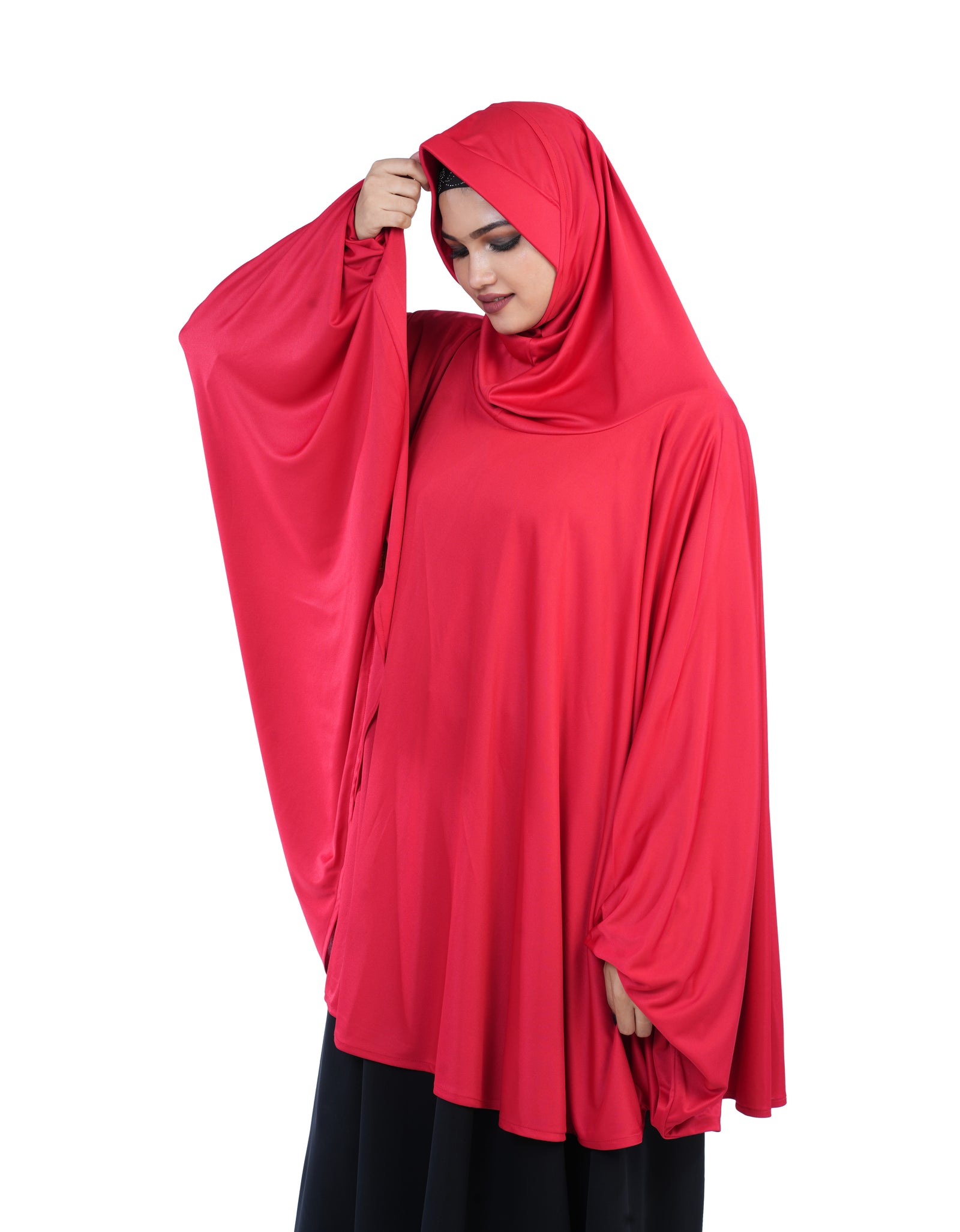 Mehar Hanna Sleeve Hijab – Elegant & Modest Full-Coverage Hijab