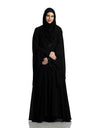 Modest Mehar  Double  Layer Party Ware Rozana abaya